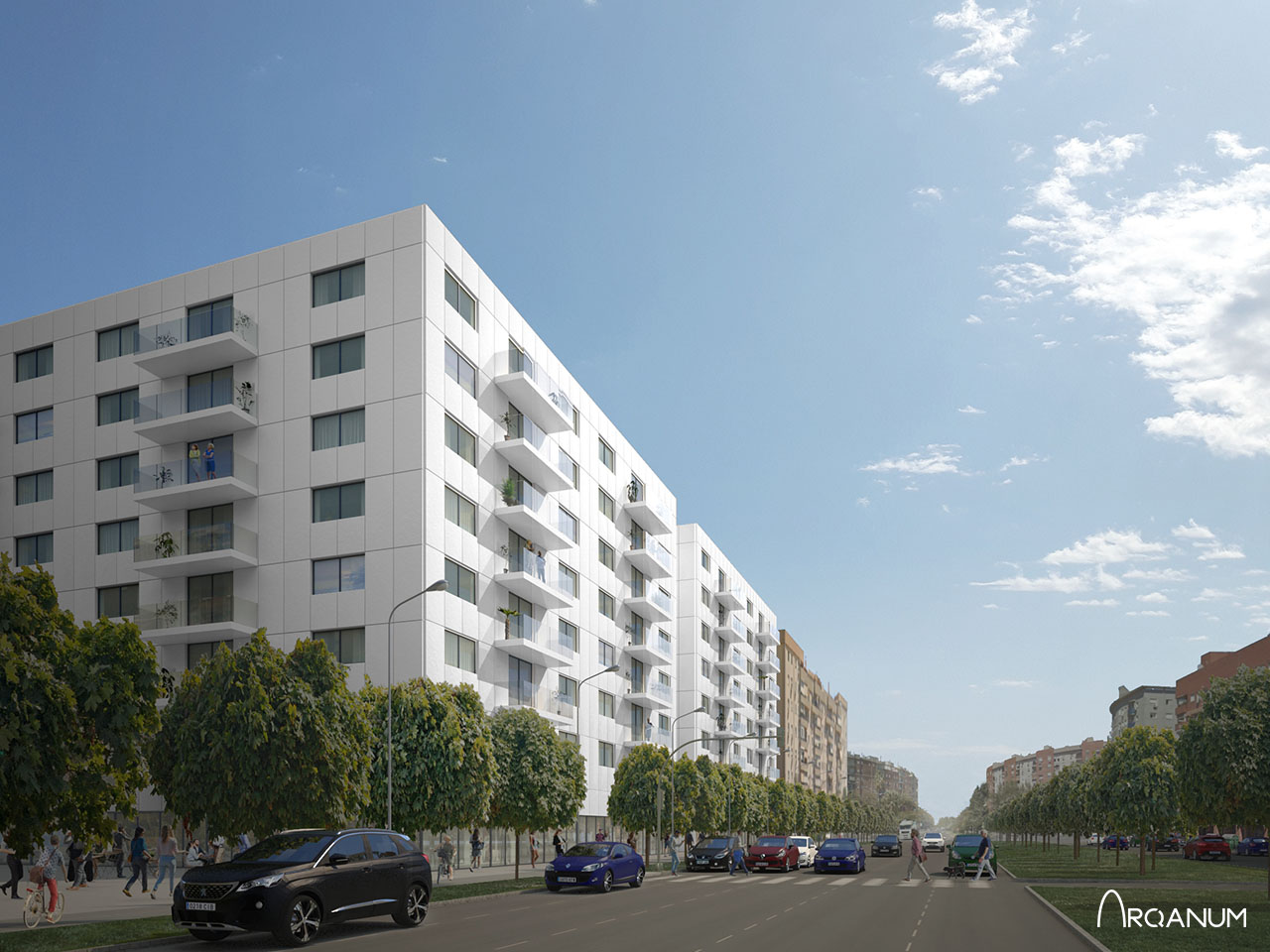 Edificio de Residencial en Sevilla, exterior